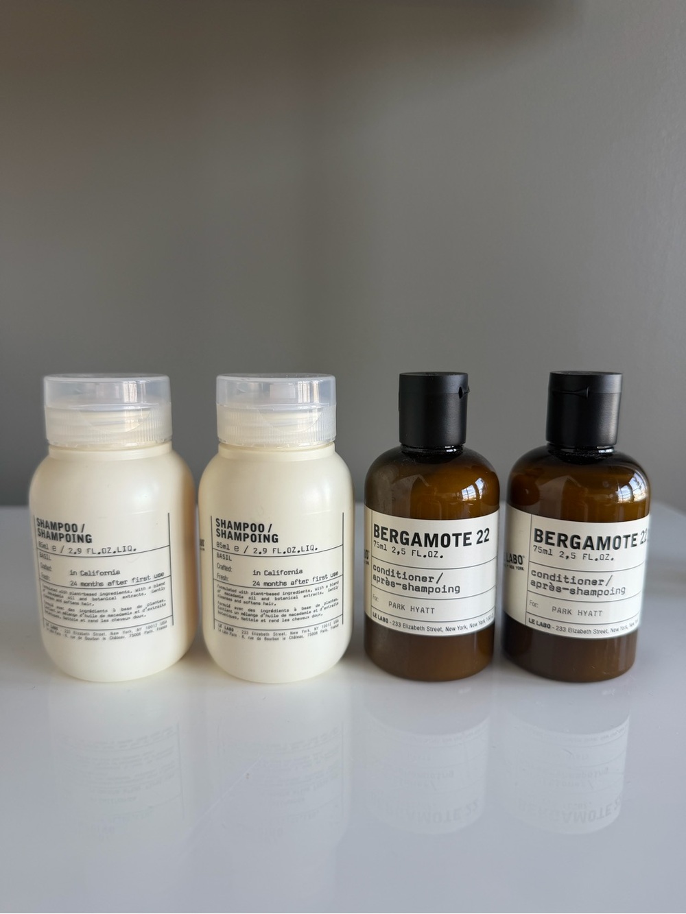 Le Labo Shampoo and Conditioner Set of 4